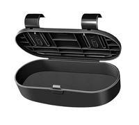 Supporto per occhiali da sole per clip per visiera auto | organizer universale per occhiali da sole antigraffio | Supporto Paara occhiali per auto Paara Guida all'interno del veicolo, viaggio su