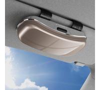 Supporto per occhiali da sole per visiera auto, accessori visiera veicoli,