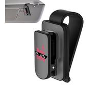 Supporto per Occhiali da Sole per Visiera 'Auto, Interni compatti per Auto, Clip per Occhiali da Sole, per Interni ed Esterni, Garage, Camion, SUV Interni