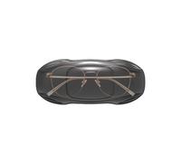 Supporto per occhiali da sole - Porta luna da sole magnetico per auto | Clip per supporto per occhiali da sole | Visitatore per auto Porta occhiali | Protezione per manico supporto per lenti d, Nero