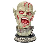 Supporto per occhiali divertente - design zombie testa 24 cm - originale supporto per occhiali con testa decorativa, statuetta
