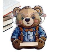 Supporto per occhiali per animali domestici, supporto per occhiali per animali - porta occhiali da intaglio in legno fatto a mano, espositore porta occhiali fatto a mano, porta occhiali a forma di a