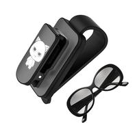 Supporto per occhiali per auto, clip multifunzionale per occhiali da sole per auto, clip per occhiali da sole per occhiali, documenti, banconote, donne e uomini