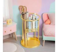 Supporto per ombrelli, moderno e resistente, con vassoio raccogli-gocce,