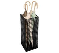 Supporto per ombrelli, organizer portaoggetti per secchio per ombrelli, supporto per ombrelli, scaffali resistenti alla ruggine, grande capacità, coppia