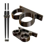Supporto per ombrelli per entrata: organizer per veicoli ricreativi montato a parete con stampa 3D con vassoio, supporto per ombrelli per ufficio, camera da , patio, pavimento sci