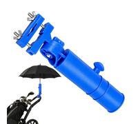 Supporto per ombrello da golf, universale, regolabile, robusto | Portaombrelli cilindrico per carrello da golf, sedie a rotelle, biciclette, passeggini e sedie da spiaggia