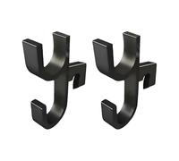Supporto per ombrellone da auto - Gancio portaoggetti in 2 pezzi, gancio organizer per sedile posteriore robusto, supporto per lo scafo salvaspazio, accessori robusti, supporto per borsa leggero