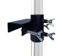 Supporto per ombrellone da patio, con gancio per rampa per ombrellone, multifunzione, fissaggio regolabile e antifurto, per balcone, giardino, terrazza ed esterno