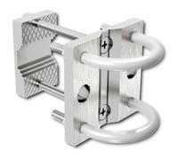 Supporto per ombrellone in acciaio inox per ringhiere di balconi rotondi e quadrati Supporto per ombrellone Supporto per ombrellone da balcone Staffa stabile per il fissaggio sicuro alla ringhiera