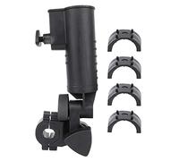 Supporto per ombrellone | Supporto regolabile per tenere le mani libere | Protezione da pioggia e sole per i giocatori | Robusta struttura in plastica | Design di installazione semplice