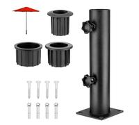 Supporto Per Ombrellone, Tubi Per Ombrellone Da Giardino, Tubo Universale Per Ombrellone Con Anello Riduttore In 3 Pezzi (50/40/32 Mm), Supporto Per Ombrellone, Tubo Per Ombrellone Per Granito