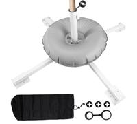 Supporto per ombrelloni pieghevole | Supporto portatile per terrazza | Ombra Antivento Per Giardino Balcone Viaggio Campeggio Picnic Esterno Spiaggia