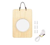 Supporto per orchidee - Set di tavole per piantare felci a corna di cervo, supporto per felci a corna di cervo in legno 24*16,5*1,6 cm | Tavola porta piante rampicanti | per interni ed esterni, casa