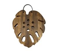 Supporto per orchidee Vaso verticale in legno a forma di coda di pesce da | Tavola in legno per il montaggio di felce corna di cervo Per Decorazione Casa Soggiorno Monstera Rampicante E Orc