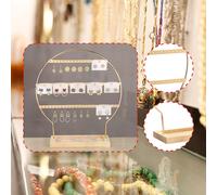 Supporto per orecchini a 3 strati, organizer per orecchini da vendere, da