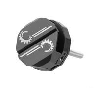 Supporto per orologio da bicicletta in acciaio inox con base faro per bici da strada e mountain bike, staffa di montaggio compatta per tachimetro per sport all'aperto ciclismo (nero)