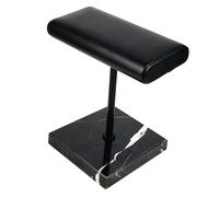 Supporto per orologio originale con marmo naturale e bella pelle PU fatta a mano