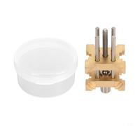 Supporto per orologio regolabile in ottone per riparazione e sostituzione della batteria - Supporto robusto per rimuovere in modo sicuro i fondi dell'orologio senza graffi per hobbisti e