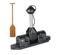 Supporto per pagaia per kayak | Rack antiscivolo in alluminio | Clip per pagaia per barca - per canoa, gommone, barca gonfiabile, pesca, esterno, fiume, lago, vogatori, kayakisti
