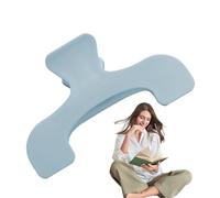 Supporto per pagine di libri: clip di lettura antiscivolo smerigliato, grande morsetto portatile per mani libere, spargitore di libri di ABS leggero, ancoraggio della pagina trasparente