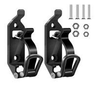 Supporto per Pala per Camion: 2 Pezzi Supporto per Pala per Portapacchi, Regolabile Porta Pala per Portapacchi, Portapala Da Tetto Con Viti per Camion Auto E Barche (Nero)