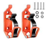 Supporto per Pala per Camion: 2 Pezzi Supporto per Pala per Portapacchi, Regolabile Porta Pala per Portapacchi, Portapala Da Tetto Con Viti per Camion Auto E Barche (Arancia)