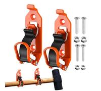 Supporto per pala per camion | Supporto robusto a sgancio rapido 2 pezzi | per barre da tetto | Per giardino camper Van Lavoro Utility Fuoco Pesca Quotidiano Soffitto Stoccaggio In