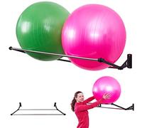 Supporto Per Palla Da Ginnastica | Riordina Gli Spazi | Supporto A Parete Per Palla Da Ginnastica | Supporto Per Palla Da Yoga | Rack Stabile Per Palla Da Ginnastica | Exercise Ball Holder