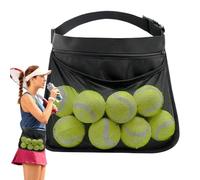 Supporto per pallina da tennis - Borsa regolabile per allenamento Pickleball - Cintura di conservazione leggera, organizzatore sportivo durevole | Pratico concorso - Accessorio per esercizi in