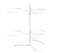 Supporto per palline da yoga in metallo, a 1 strato, per casa, palestra o studio, facile installazione, organizer per attrezzature per esercizi