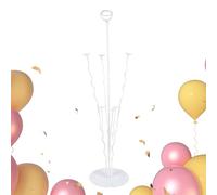 Supporto Per Palloncini - Supporto Per Palloncini Trasparente Riutilizzabile, Colonna Da Tavolo Stand/d Con Base Per La Laurea Casa Vacanze Di Natale Sala Da Pranzo Decorazioni Per Feste Di