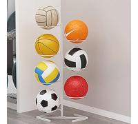 Supporto per palloni da Calcio - Porta palloni da Basket e da Calcio Regolabile - Supporto per Articoli Sportivi da Interno con staffe Rimovibili, Adatto per Il Gaming e l'arredamento di CAS