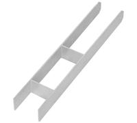 Supporto per palo a forma di H per cementazione supporto ancoraggio acciaio...