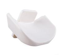 Supporto per palo da ostacolo per salto a cavallo progettato per cavalletti equestri in materiale plastico per un supporto stabile durante l'allenamento (1 pz)