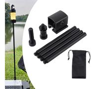 Supporto per Palo Luminoso Da Campeggio, Supporto Staccabile per Uso Esterno