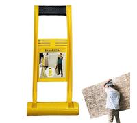 Supporto per pannelli di legno: strumento per sollevatore di porte multiuso, utile maniglia per il trasporto del muro a secco, strumento di estrazione per pannelli per cartongesso, bordo