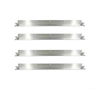 Supporto per pannello solare in alluminio, 500 mm, supporto a Z per impianto elettrico da balcone, tetto piatto, supporto regolabile, set di montaggio PV per barca e campeggio (4 pezzi)