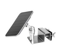 Supporto per pannello solare per grondaia,Supporto per sistema di sicurezza per grondaia - Console per fotocamera esterna | per uso esterno domestico commerciale industriale ed edifici
