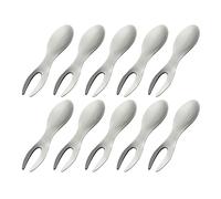 Supporto per pannocchie di mais, 10 pezzi, supporto per spiedini, forchetta paraspruzzi per barbecue, cucina, casa, barbecue