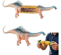 Supporto per pannocchie di mais a forma di dinosauro, per pannocchie di mais, con punte in acciaio inossidabile, gadget da cucina unico, divertente per barbecue, feste, pasti in famiglia (b)