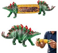 Supporto per pannocchie di mais a forma di dinosauro, per pannocchie di mais, con punte in acciaio inossidabile, gadget da cucina unico, divertente per barbecue, feste, pasti in famiglia (f)