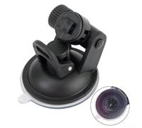 Supporto per parabrezza in plastica per registratore auto, nero