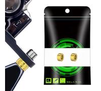 Supporto per paraspruzzi in titanio - Set da 2 pezzi in lega di titanio, hardware di montaggio per bici di precisione, kit di aggiornamento per bicicletta durevole, di stabilità migliorato con