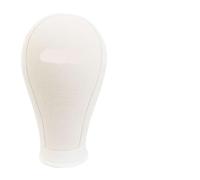 Supporto per parrucca in tela da 21-24 pollici con testa di manichino per acconciature, creazione di parrucche ed esposizione, include supporto(23inch only a head)