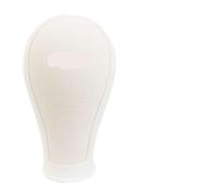 Supporto per parrucca in tela da 21-24 pollici con testa di manichino per acconciature, creazione di parrucche ed esposizione, include supporto(24inch only a head)