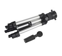 Supporto per parrucca per manichino telescopico per treppiede Supporto per morsetto per manichino per addestramento parrucchiere(Nero)