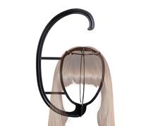 Supporto per parrucche da donna, supporto per parrucca da parete, staccabile, gancio per appendere capelli finti per sfilate di moda, spettacoli di stile, pratica teatro, uomini, spogliatoio