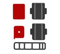 Supporto per pass di parcheggio per parabrezza auto, Supporto per transponder per auto | Supporto adesivo Easy Pass Montaggio EZ Pass,Supporto portatile per dispositivo transponder