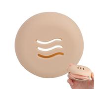 Supporto per pasta sfoglia per trucco in silicone - Scatola di spugna per trucco | Supporto in spugna per trucco in silicone antipolvere | Caso di Blende di bellezza riutilizzabile | Caso di conte